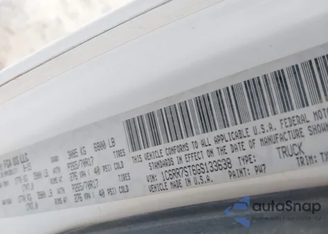 2016 Ram 1500 Tradesman from USA, damaged, VIN 1C6RR7ST6GS133638